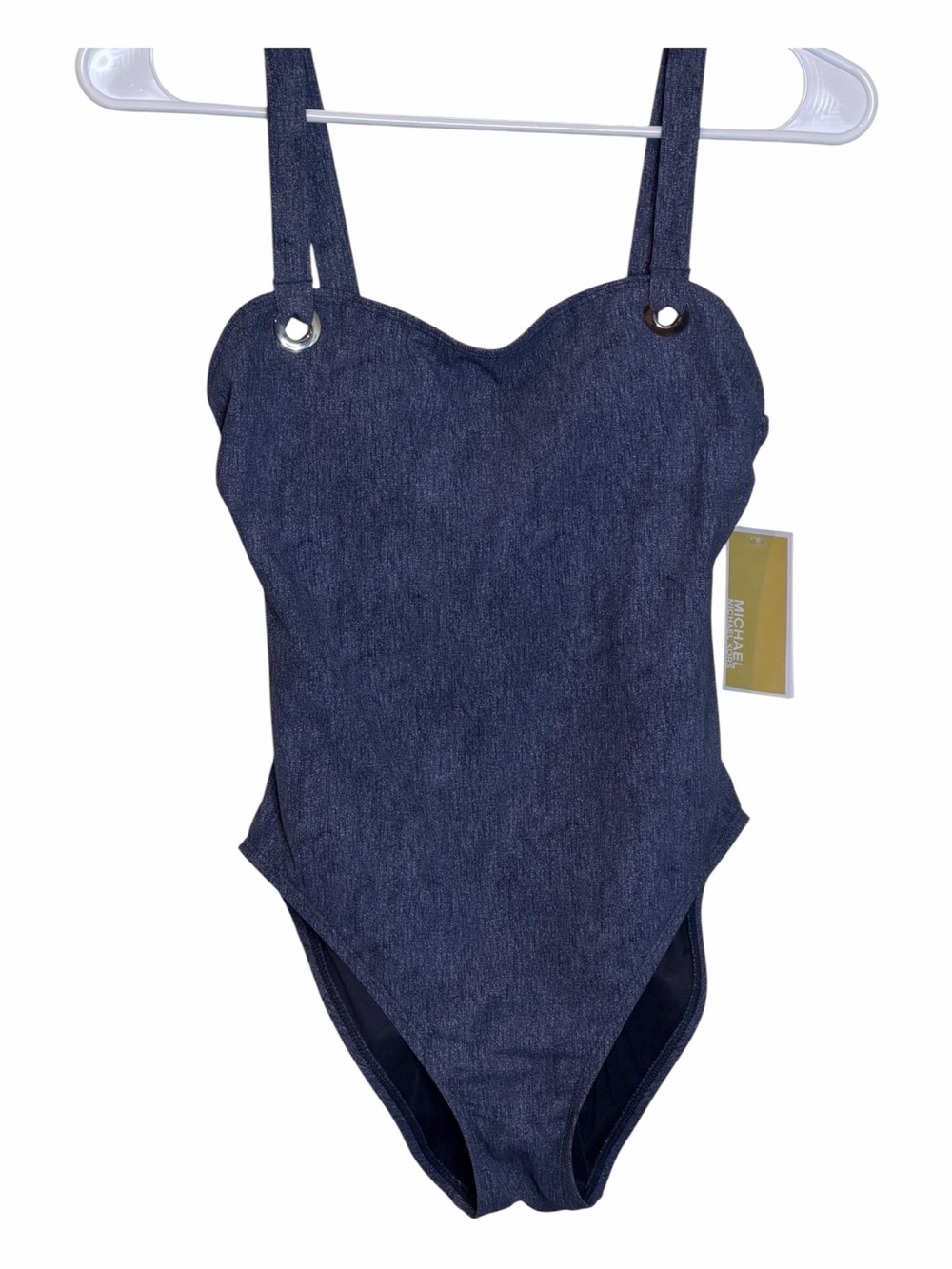 Michael Kors Dark Blue One-Piece Swimsuit